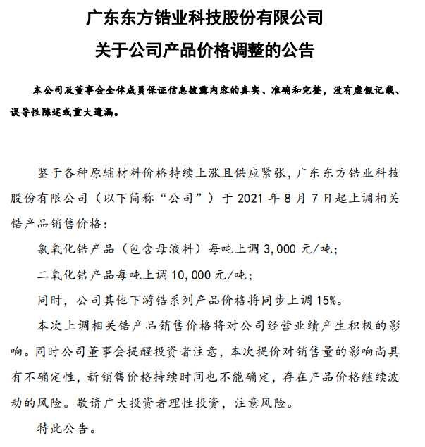 鋯業(yè)行情探秘，小巷中的隱藏商機