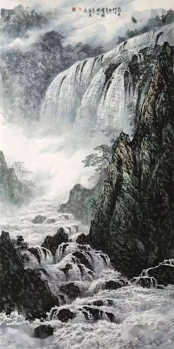 曾剛最新山水作品,曾剛最新山水作品，驚艷心靈的藝術(shù)之旅