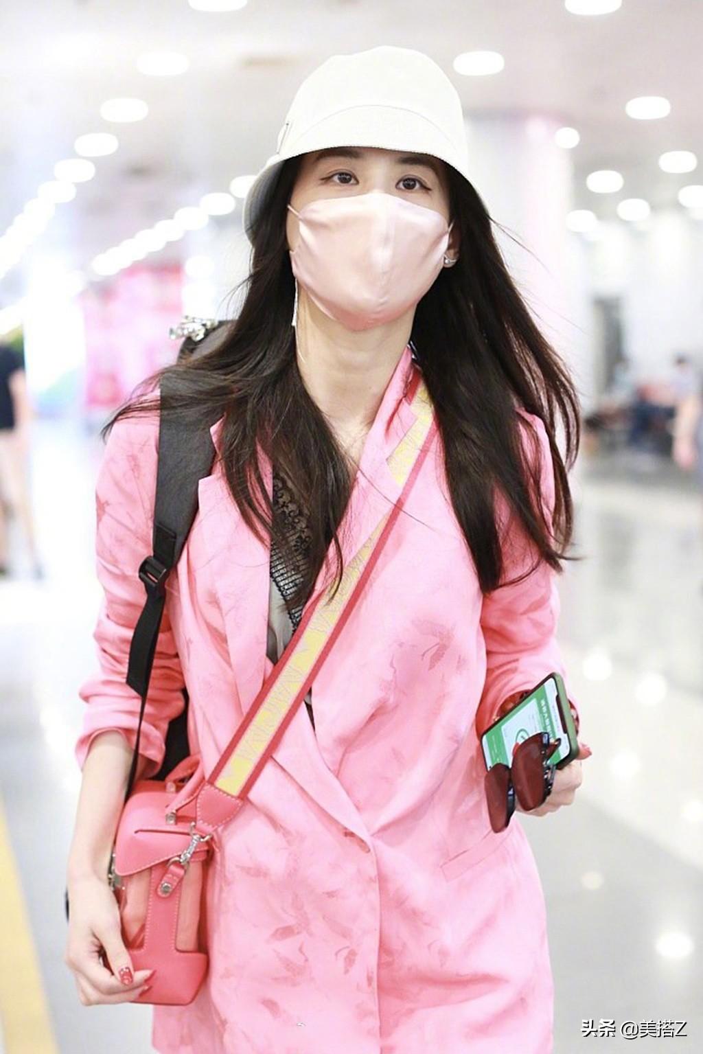 張雨綺機場街拍亮相，時尚魅力引爆小紅書！