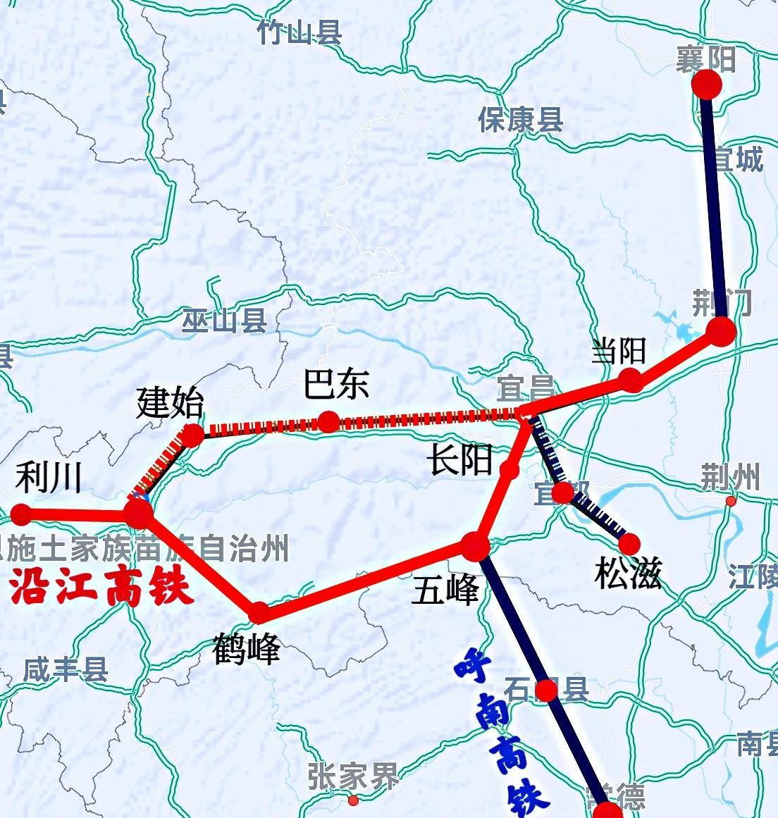 呼南高鐵湖北最新動態(tài)，最新消息一覽??