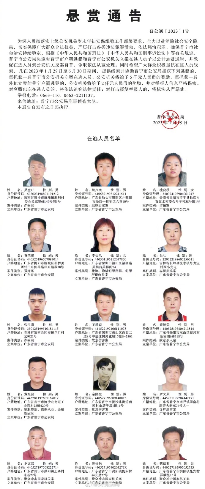 涼山州通緝犯最新名單及其觀點論述