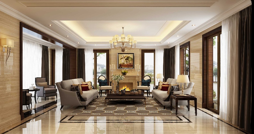 最新別墅裝修效果圖，探索自然美景，尋找內(nèi)心平和與寧靜的旅程