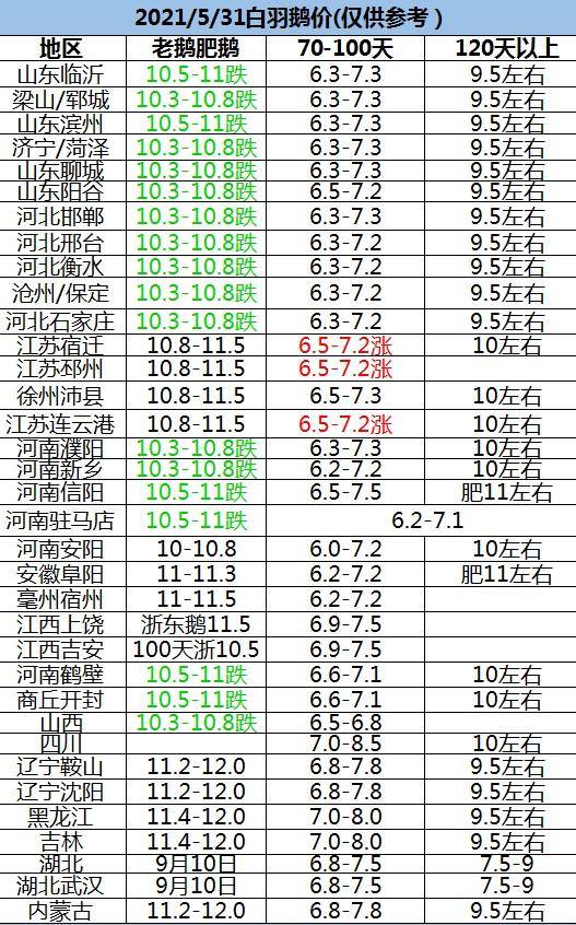 大鵝價格最新行情動態(tài)更新??